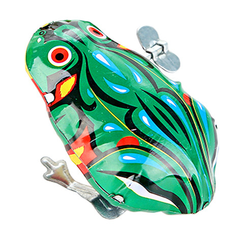 玩具铁皮跳跳蛙发条儿童宝宝经典怀旧六一儿童节礼物发条玩具