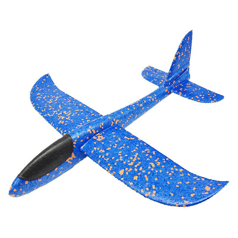 手工泡沫飞机手抛飞机航模回旋滑翔机拼装模型儿童亲子户外玩具