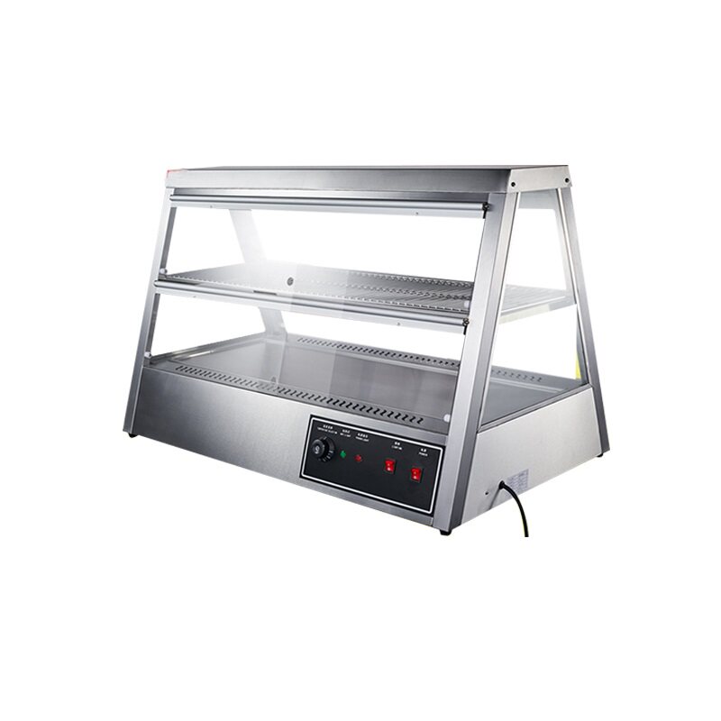双层商用汉堡柜肯德基汉堡店展示柜保温柜食品保温柜加热蛋挞柜