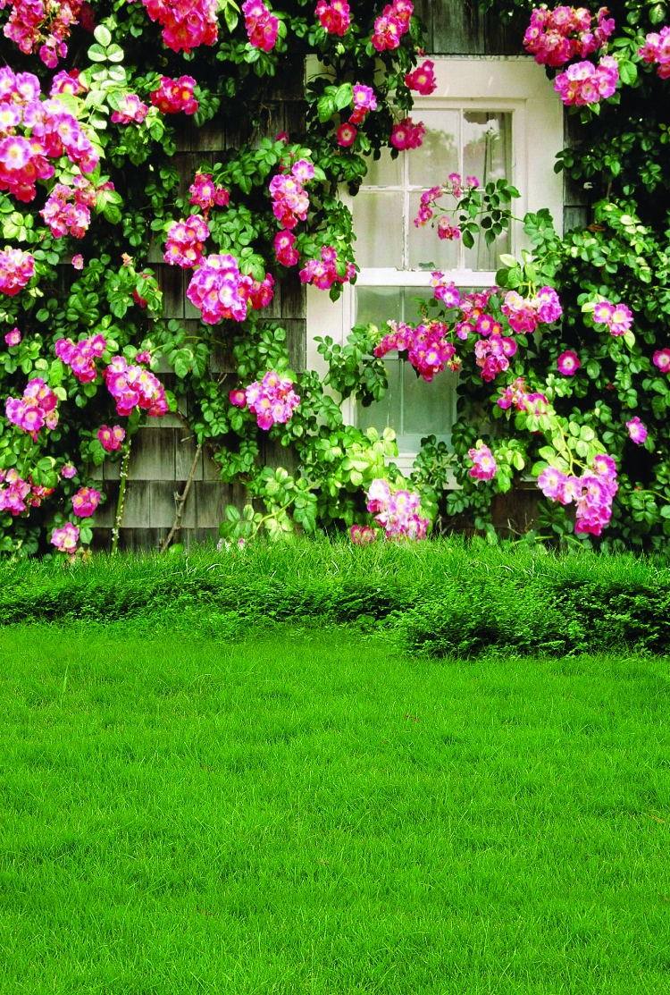 背景新款婚纱摄影影楼婚纱主题拍照韩式花墙摄影背景布类