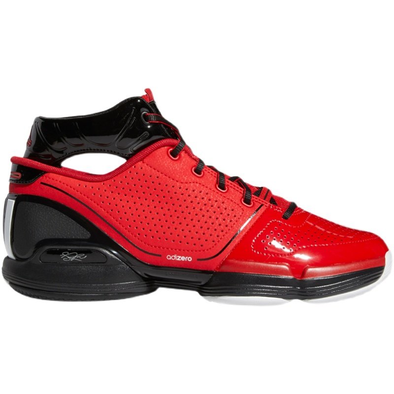 adidas阿迪达斯罗斯1代复刻男子公牛主场运动实战篮球鞋