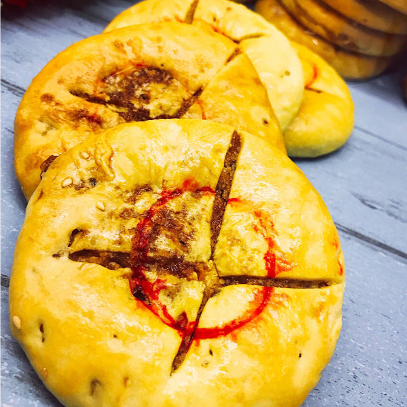 广东潮汕特产咸香五香香饼怀旧零食小吃传统月饼