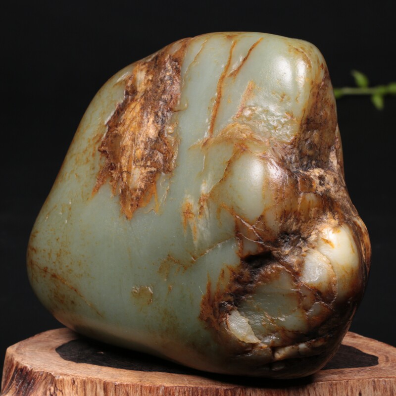 好友新疆和田玉籽原石摆件籽玉原料元籽带原其他