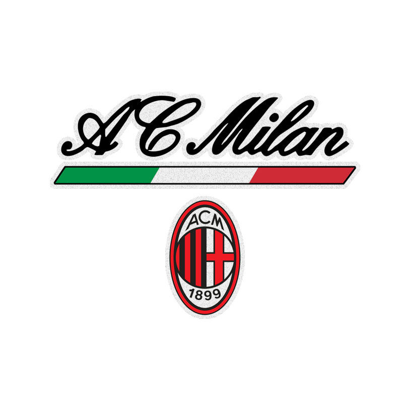 ac纪念汽车反光玻璃身后车身米兰2022足球迷汽车装饰贴
