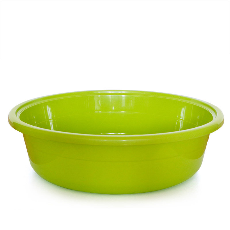 茶花圆形塑料脸盆宝宝浴盆圆盆大号洗澡盆婴儿洗澡盆洗衣盆