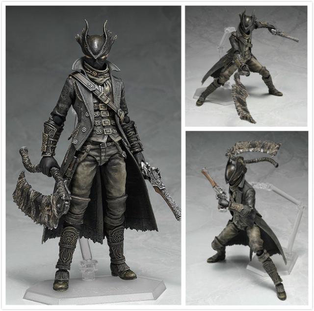 国产figmabloodborne血源诅咒狩人猎人hunter可动盒装手办