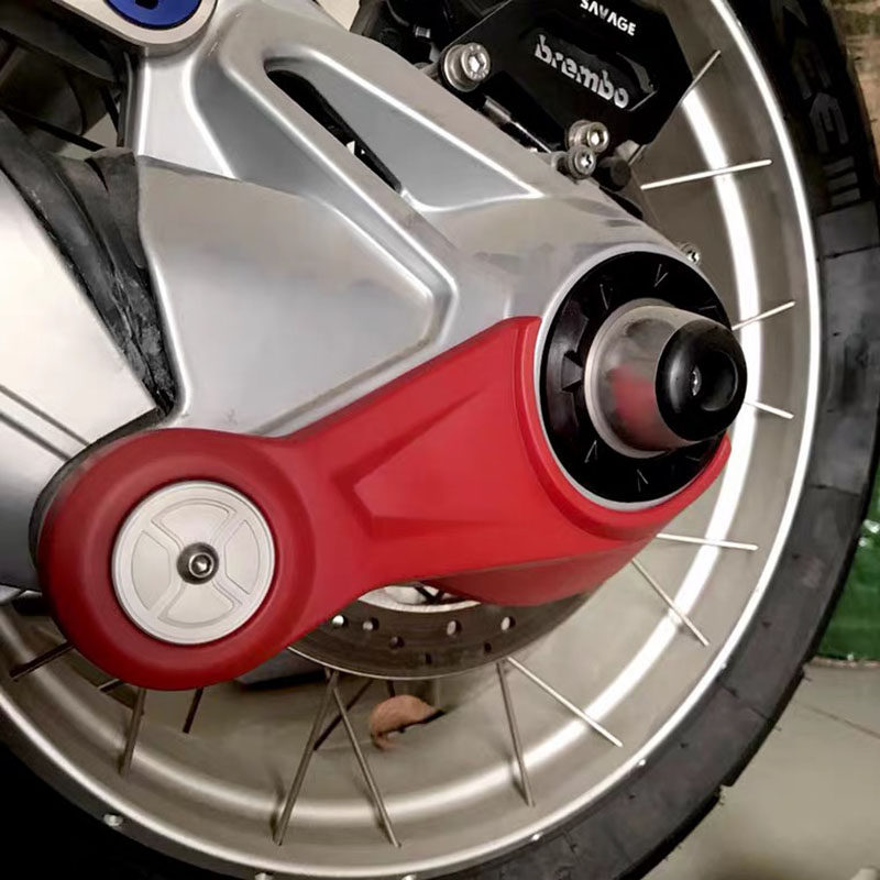 适用宝马水鸟r1200r1250gsadv改装后传动轴保护罩防护盖