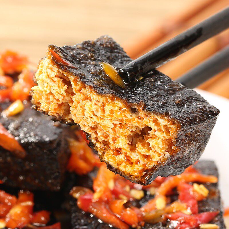 味知爽老长沙臭豆腐正宗湖南特产零食小吃油炸臭豆腐