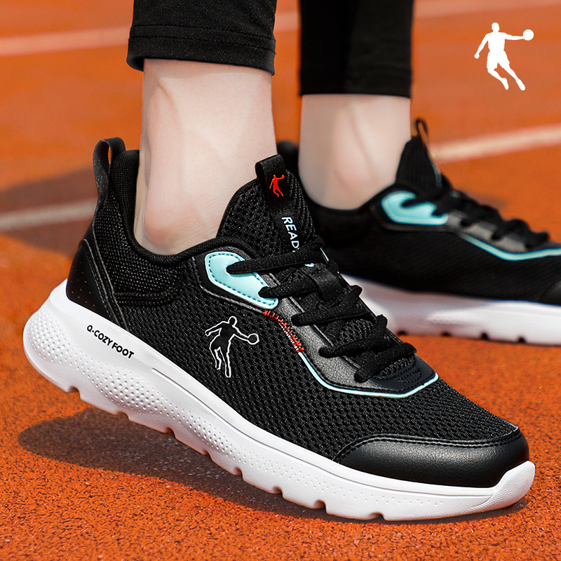 乔丹运动鞋男鞋2021夏季新款透气轻便减震休闲跑步鞋