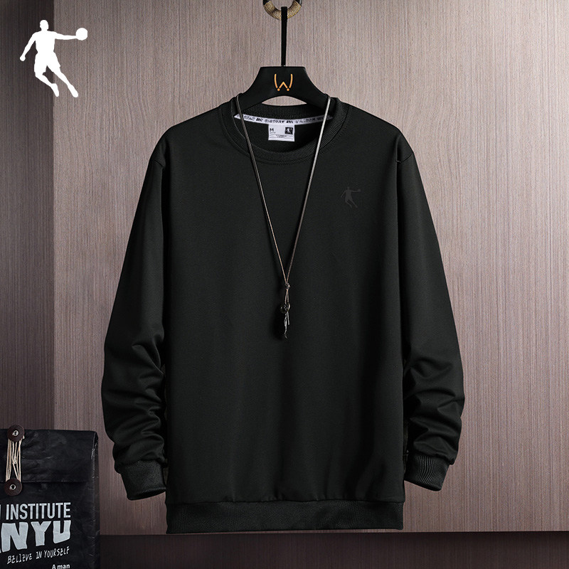 乔丹卫衣男秋季2022新款圆领男装宽松运动服男士运动卫衣