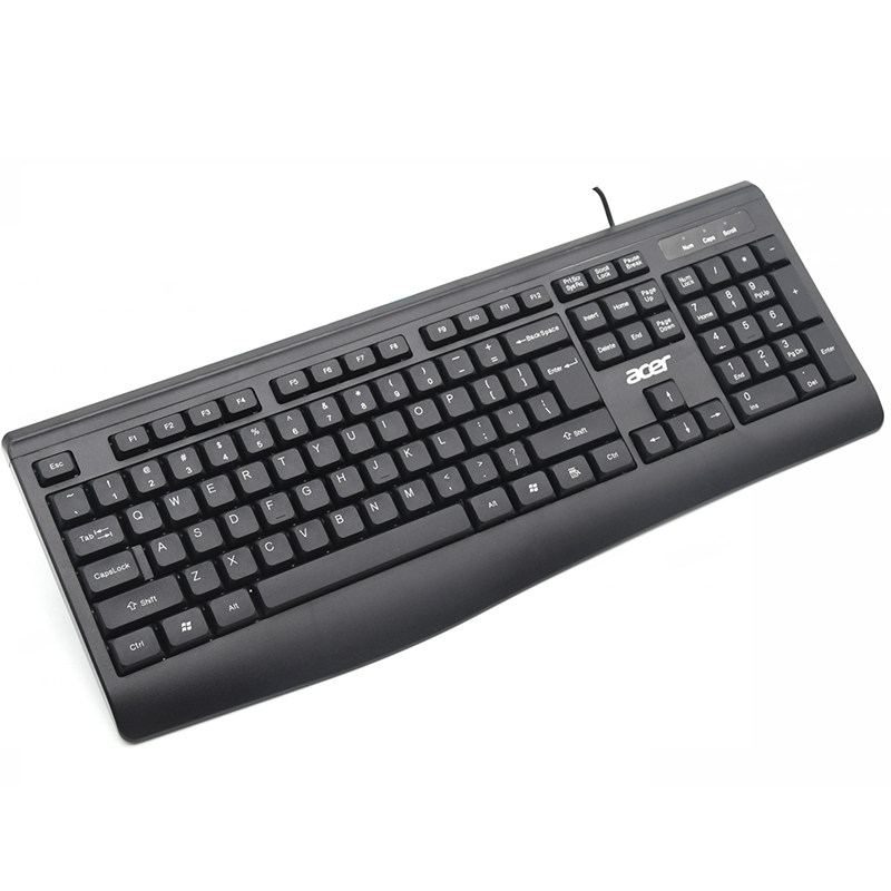 acer宏碁笔记本有线单键盘外接键盘台式机通用usb接口键盘