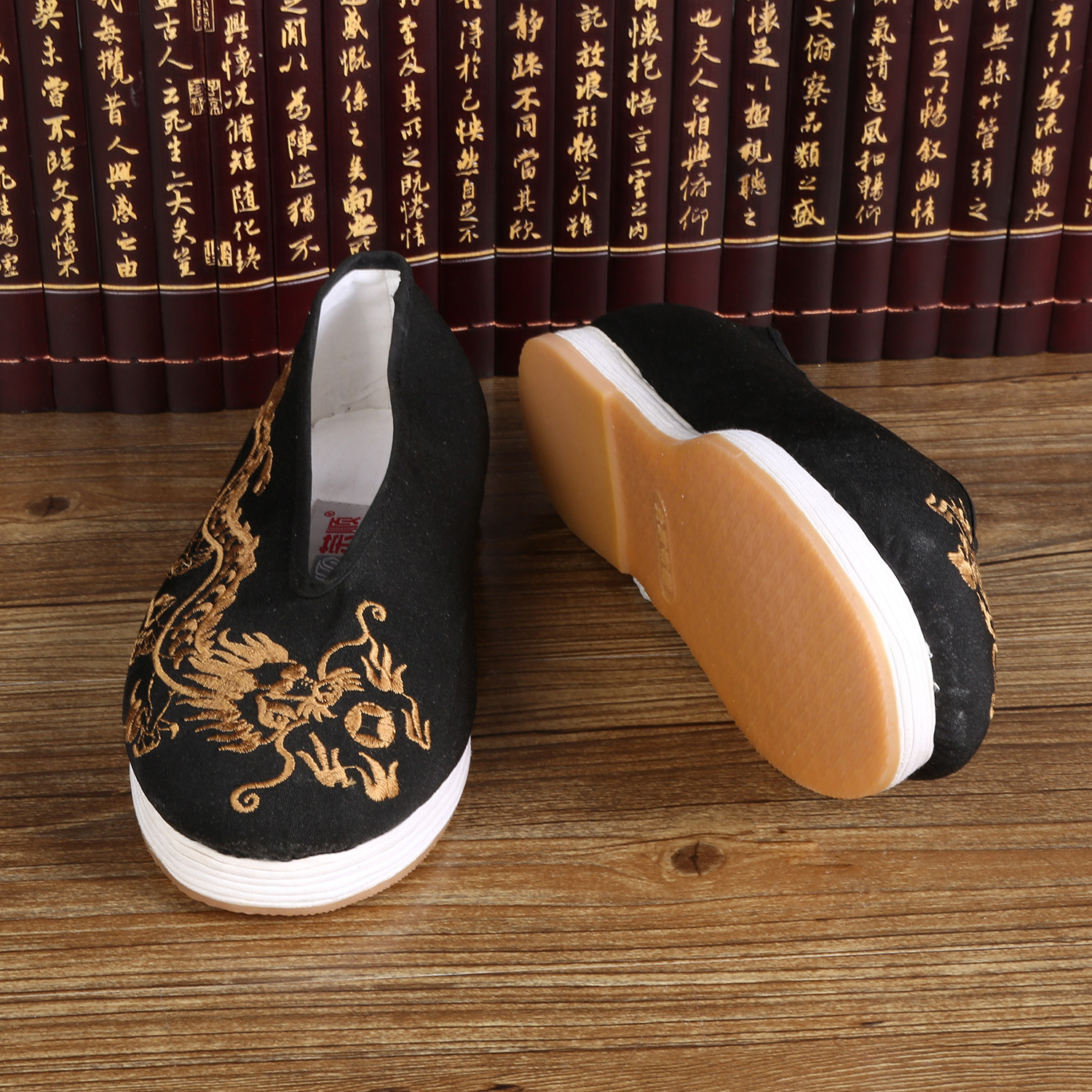 布鞋清朝皇帝中式婚礼新郎古装汉服配套套鞋舞蹈鞋