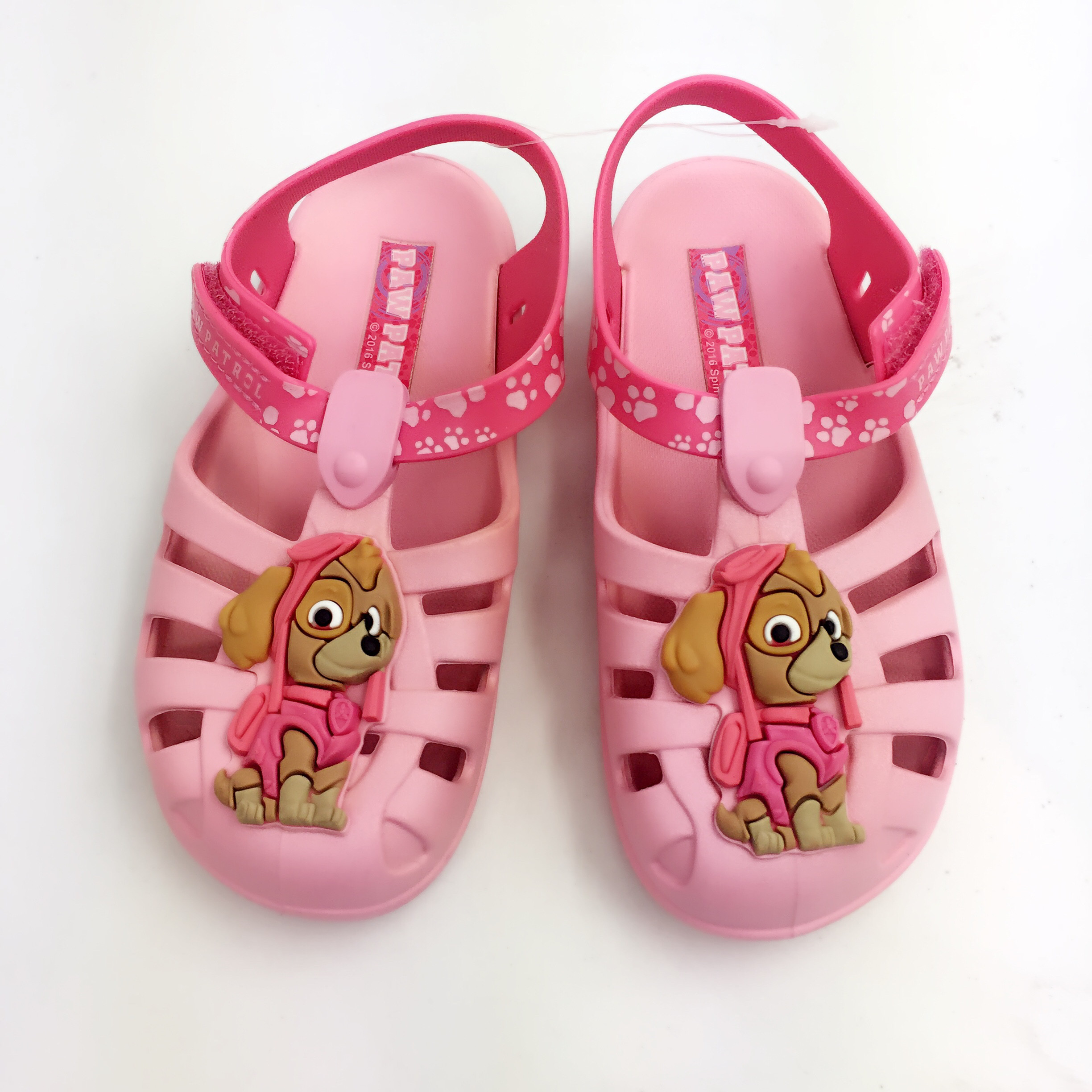 梅丽莎melissa旗下zaxy巴西正品汪汪队米奇洞洞鞋防水软底