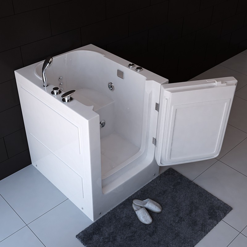 浴缸步入无障碍老人家用深泡坐式浴盆日立立式按摩浴缸