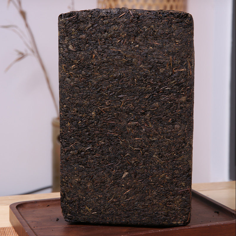 湖南安化黑茶白沙溪金花茯砖茯茶天尖茶壬寅虎年生肖天茯茶1kg-mc母婴