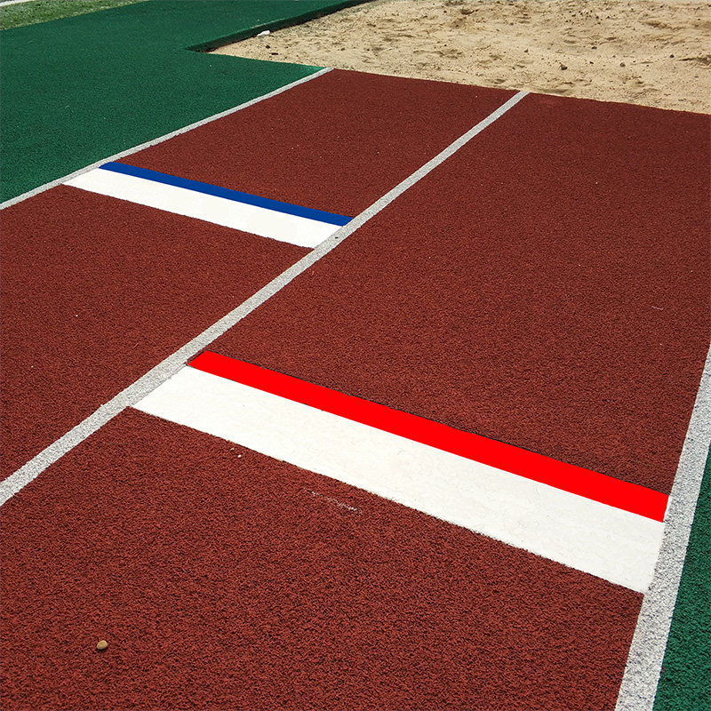 跳板起跳沙坑橡皮泥三级实木耐用取材于松树松树助跳板