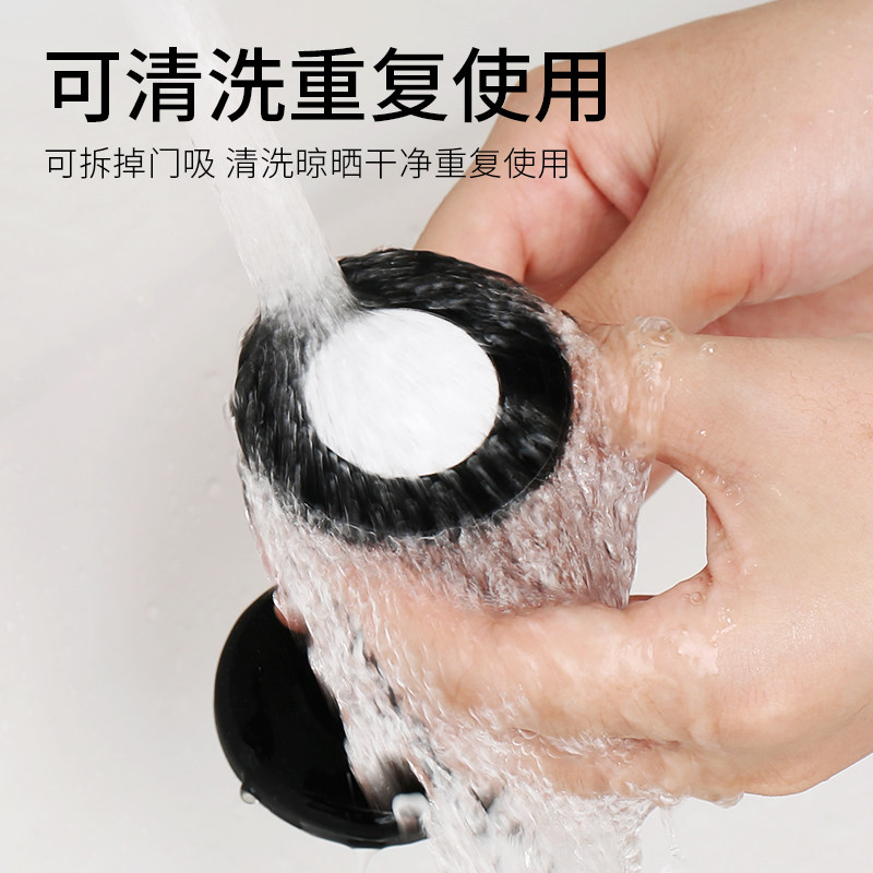 门吸免打孔门挡器新款硅胶防撞卫生间吸门强磁门吸