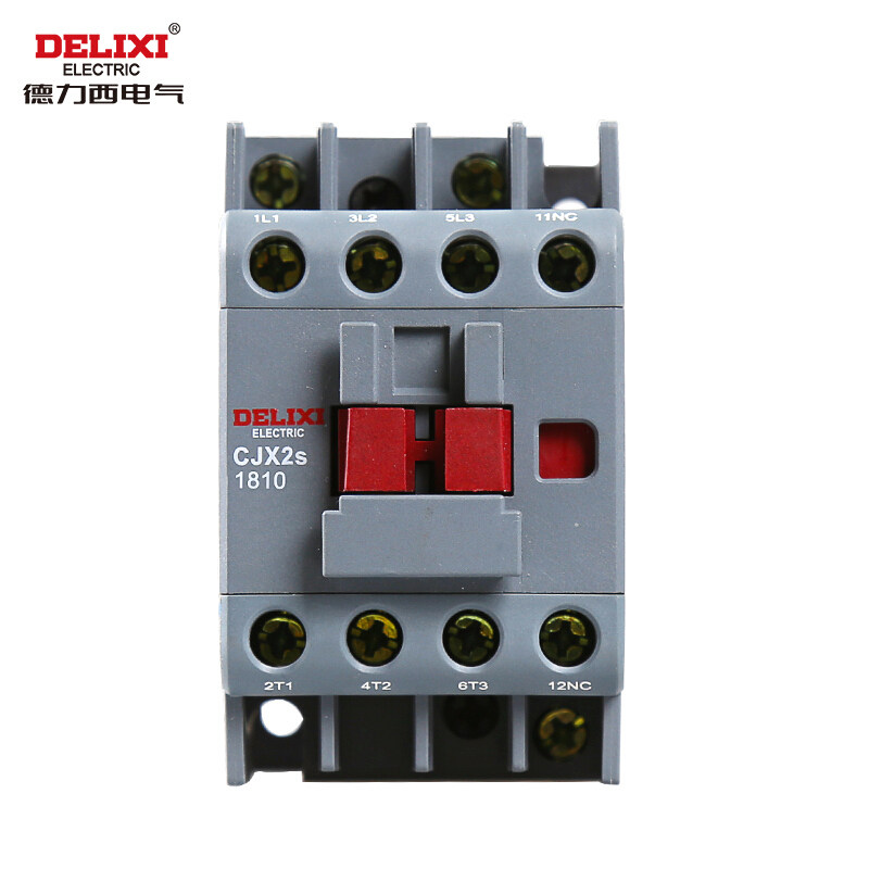 德力西电气交流接触器cjx2s-1810 220v380v线圈18a家用接触器