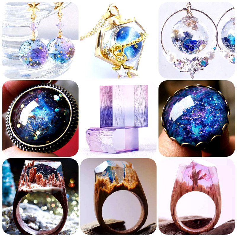 padico星の雫uvled滴胶进口uv树脂胶diy帕蒂格透明模具滴胶