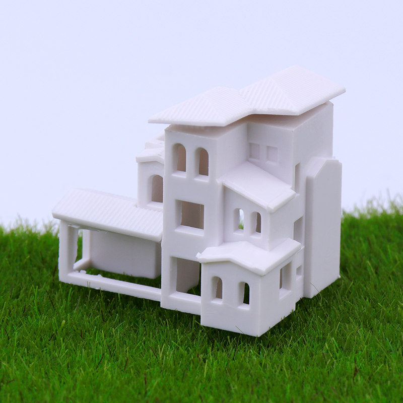 diy沙盘微型景观建筑房子配景模型制作模型别墅模型制作工具