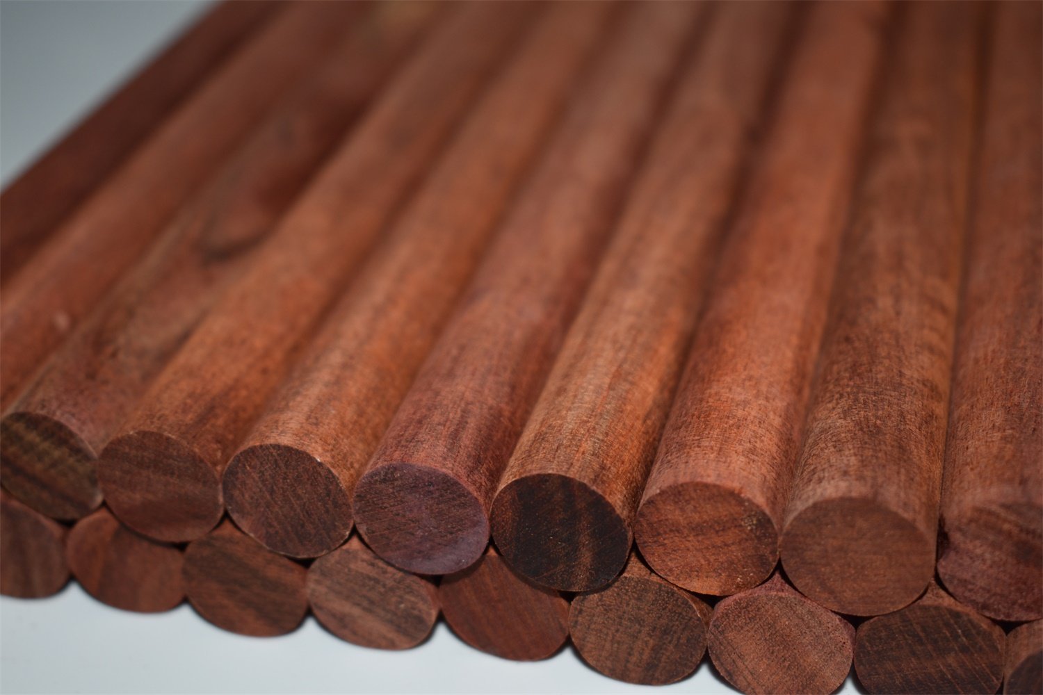 血檀木料15mm手柄料圆棒红木条实木木棍diy木雕