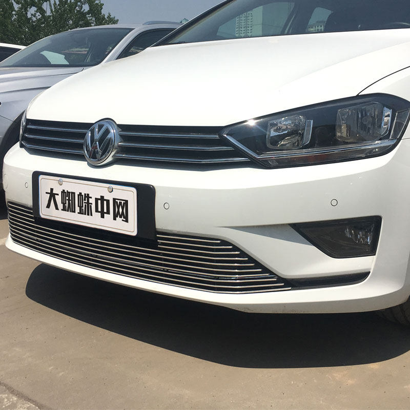 1618款大众高尔夫嘉旅中网外观改装配件前脸保险杠车身