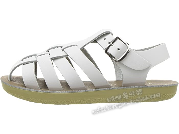 美国购回2021新款saltwater童鞋男女幼中轻便凉鞋