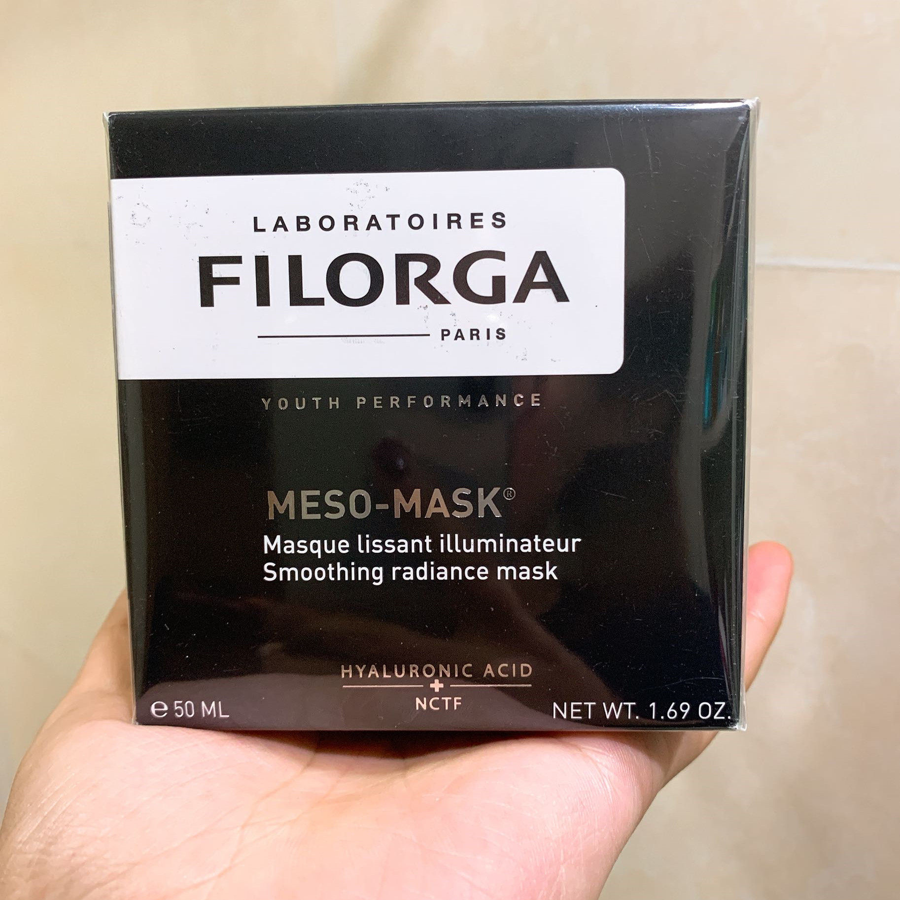 现货法国filorga菲洛嘉柔亮泽十全大补面膜50ml贴片面膜