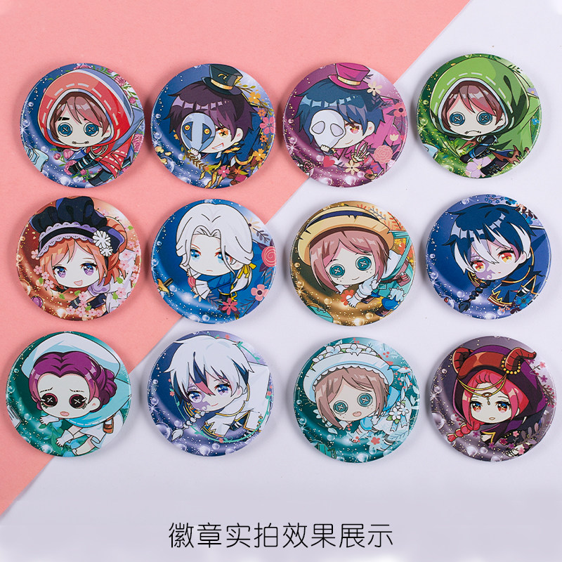 第五人格吧唧徽章胸针挂件园丁医生佣兵调香师祭司动漫挂件