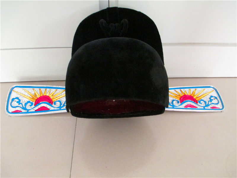 戏曲戏剧道具男用古装舞台表演头饰状元乌纱帽帽子