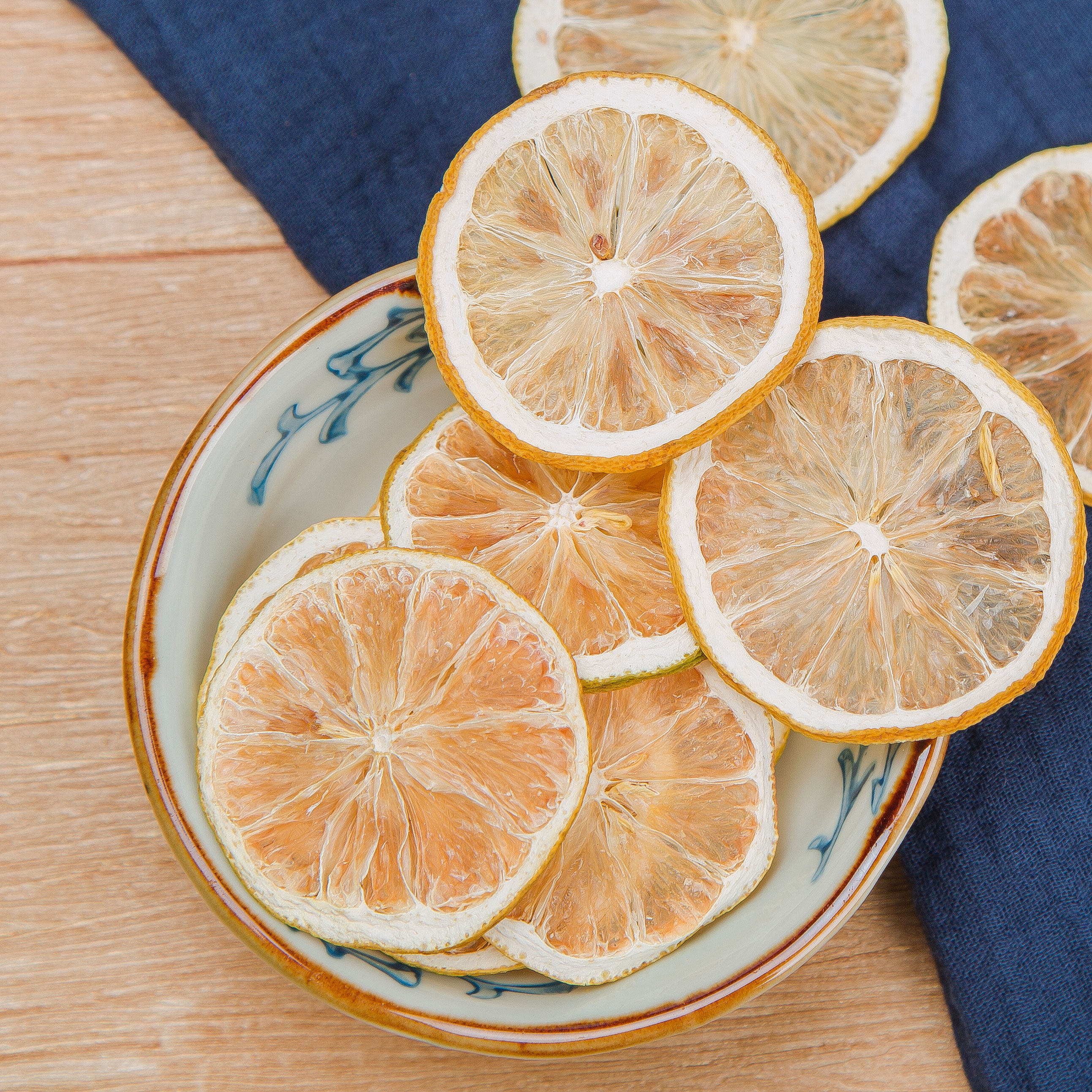 柠檬茶柠檬片柠檬干片泡茶泡水新鲜烘干非蜂蜜冻干花草茶50g