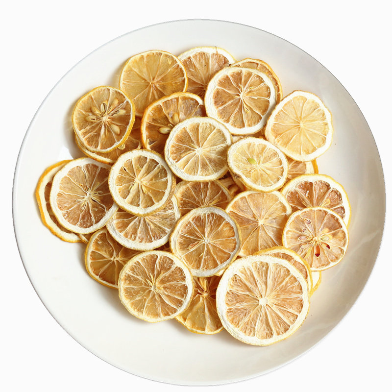了柠檬片500g烘干柠檬片茶柠檬干泡茶花草茶叶非蜂蜜冻干柠檬片包邮