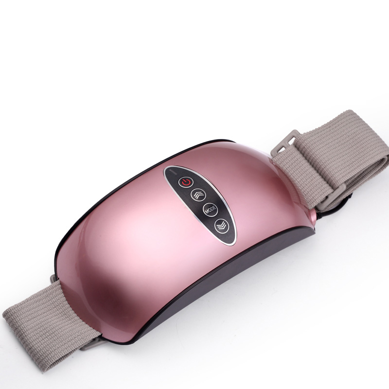 腹部按摩器带加热揉肚子家用肠胃蠕动胀气双震动红外理疗揉捏仪