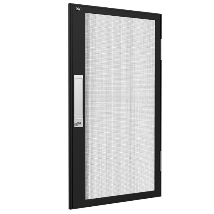 摩尔戴克md高透光可拆卸洗防护不锈钢金刚网铝合金纱窗适配外开窗
