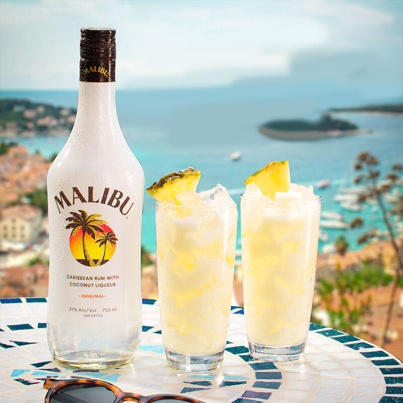 进口洋酒malibu马利宝加勒比椰子朗姆酒烘培利口酒鸡尾酒700ml