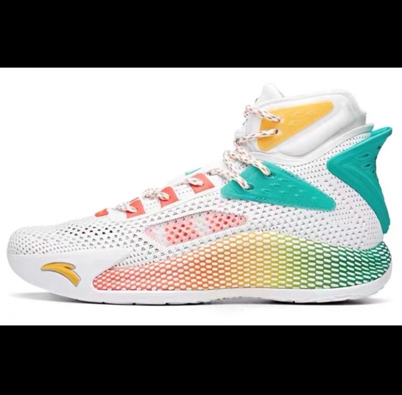 汤普森安踏kt5总决赛白金五代高帮篮球鞋篮球鞋