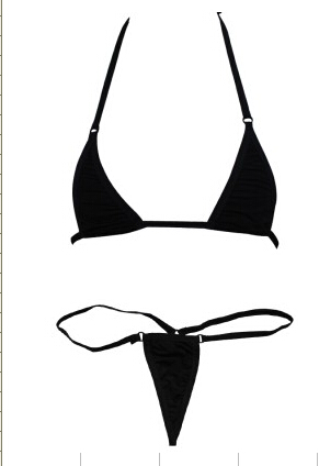 性感半透明内衣紧身透视女士连体衣冰丝比基尼迷你比基尼