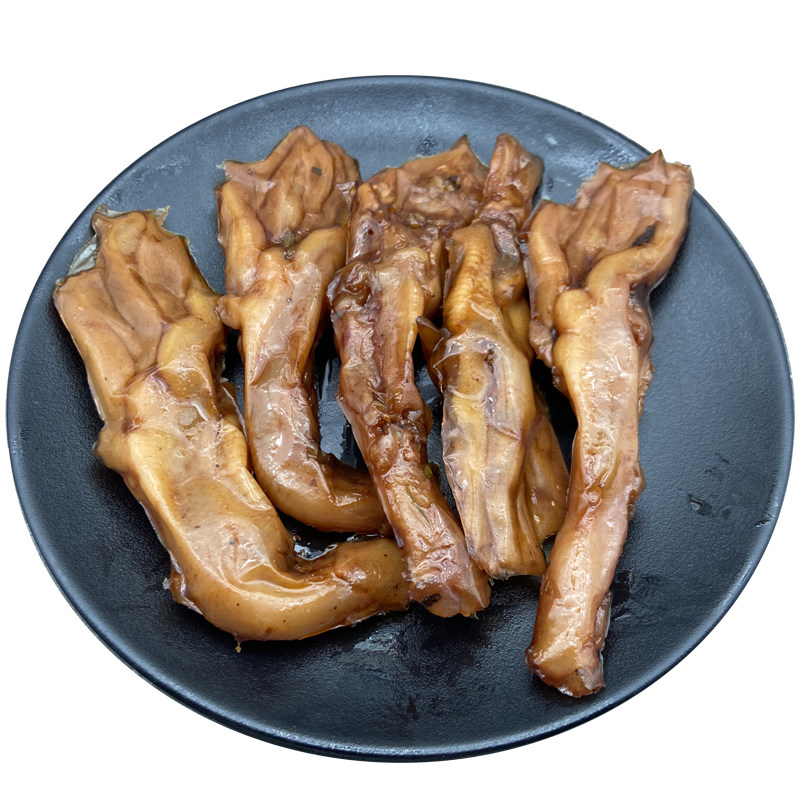 鸭掌轻脆去骨桥牌酱香500g无骨鸭爪鸭脚鸭手鸭肉零食