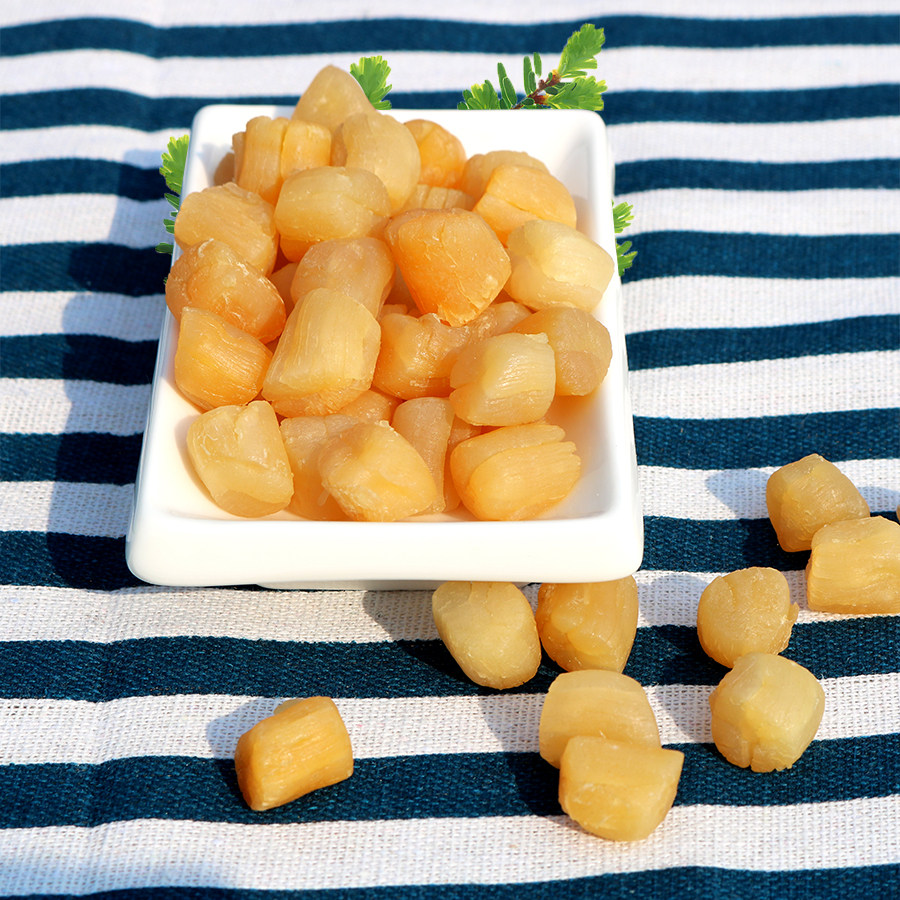 特级全干野生瑶柱干贝元贝扇贝丁500克g淡干无盐零添加宝宝佳选