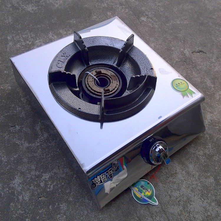 厚重铸铁台式单头低压燃气灶煤气灶液化气灶炉头灶具小型燃气灶