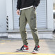 Workwear pants male ins tide brand loose feet loose casual trousers spring and autumn Korean version of the trend of wild winter leggings Workwear pants male ins tide brand loose feet loose casual trousers spring and autumn Korean version of the trend of wild winter leggings