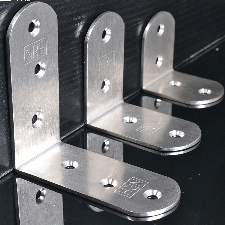 不锈钢角码 90度直角固定器l型支架三角角铁铁片加固家具连接配件