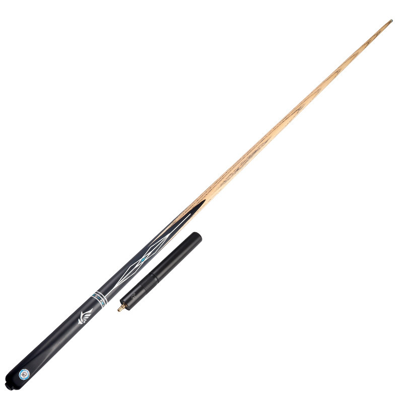 球杆bs白沙创世台球小头一体通杆八中中式台球杆