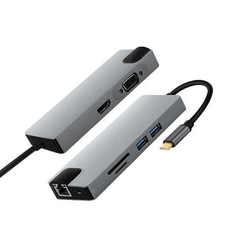 麦城数码专营店:适用于苹果电脑转换器type-c扩展坞macbookpro转接口