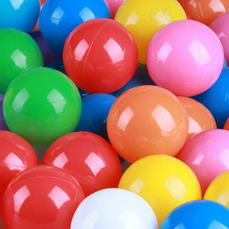 海洋彩色球池婴儿波波室内塑料儿童宝宝玩具海洋球