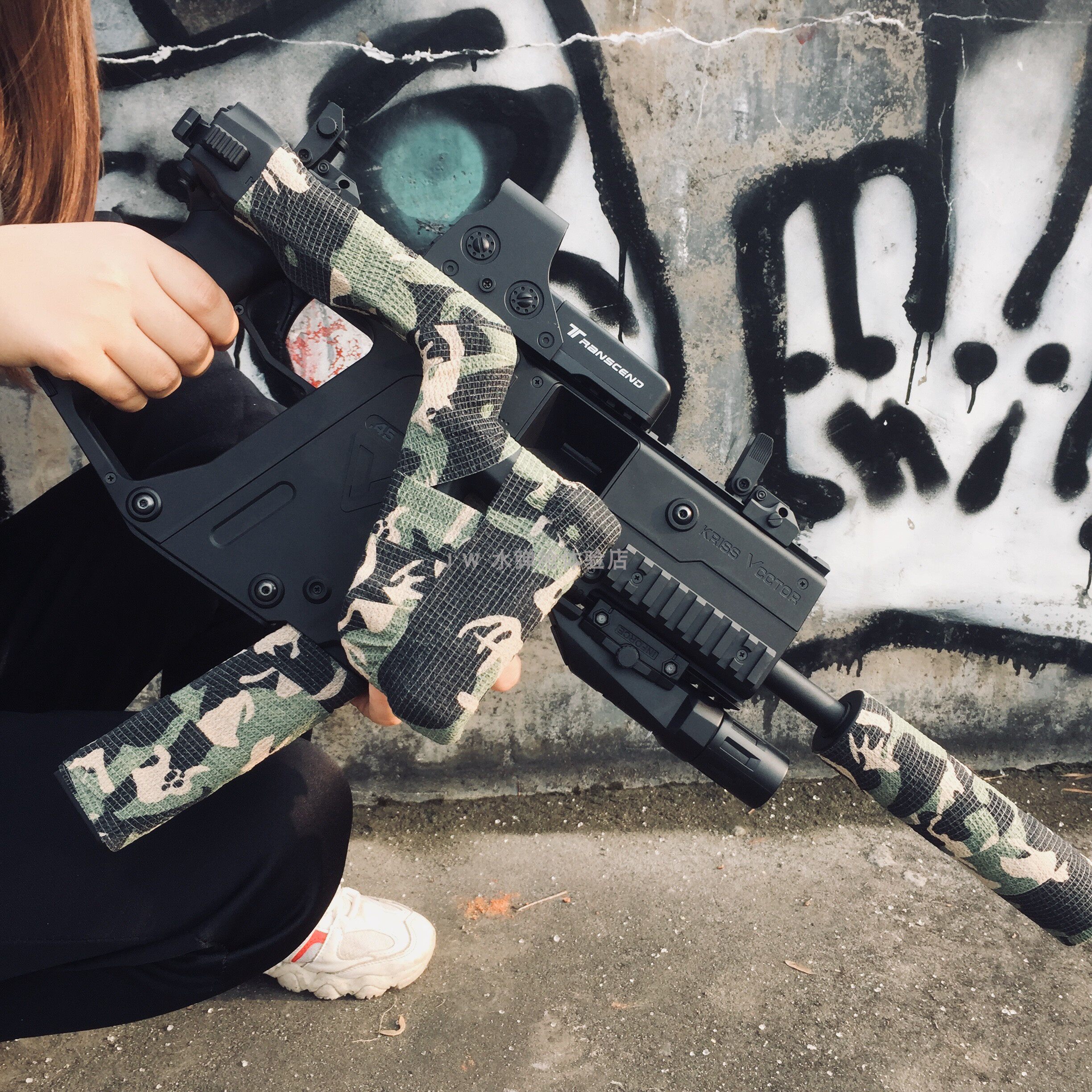 乐辉短剑二代vector下供弹 维克托mk5电动连发水弹枪 儿童玩具抢