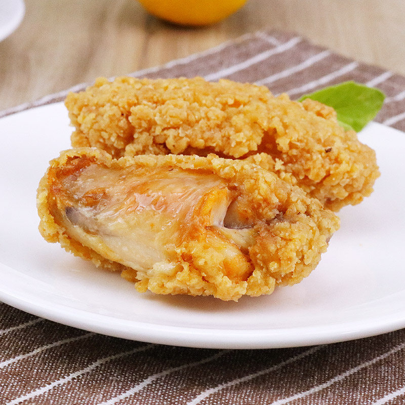 凤祥裹粉香辣翅中1kg鸡腿吮指鸡翅中油炸小吃半成品裹粉脆皮炸鸡