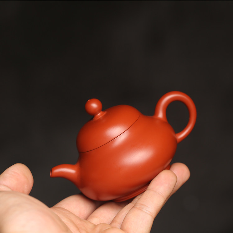 茶壶潮州老字号荣记手拉壶池松荣纯手工手拉功夫茶壶