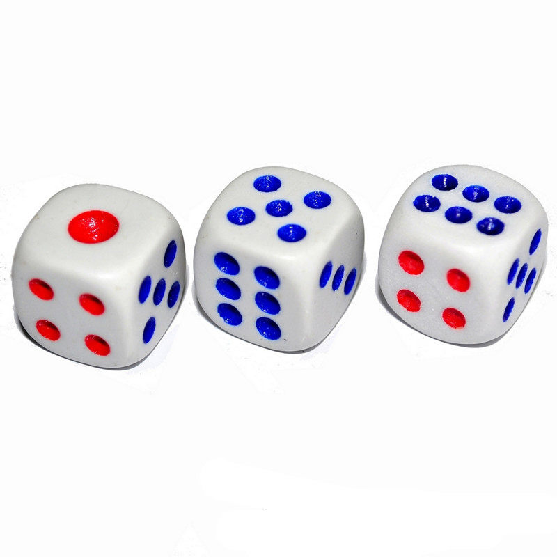 骰子麻将塑料力克点数筛子色子