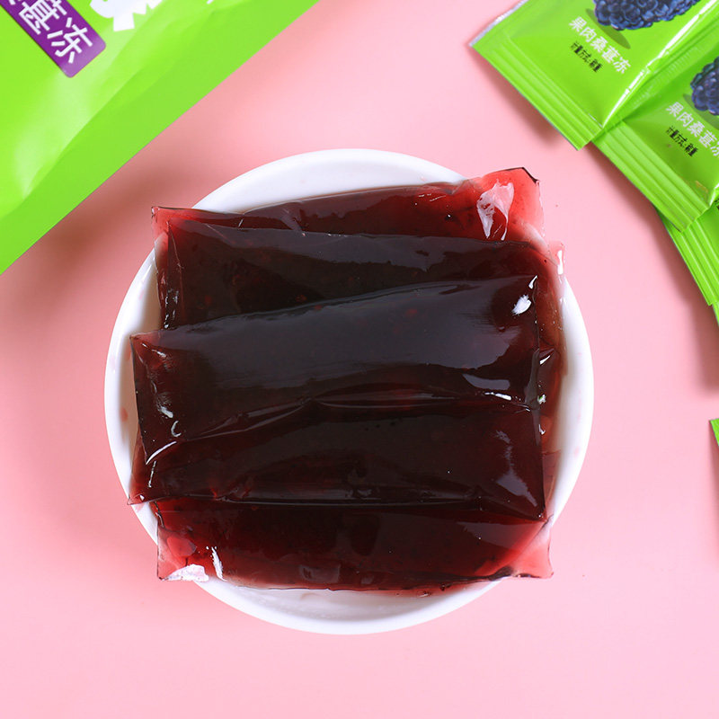 柠檬林小檬云南特产桑葚冻糖果冻布丁休闲零食果冻